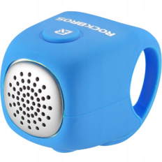 Campana elettronica in alloggiamento in silicone - blu