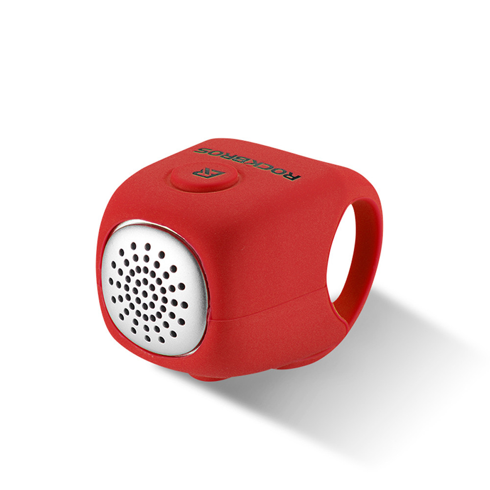 Bell électronique en silicone boîtier - rouge