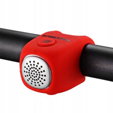 Sino eletrônico em embalagem de silicone - vermelho