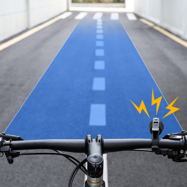 Moderne cykel cykel lyd - sort