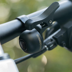 Bicycle Bell en el volante izquierdo - Negro