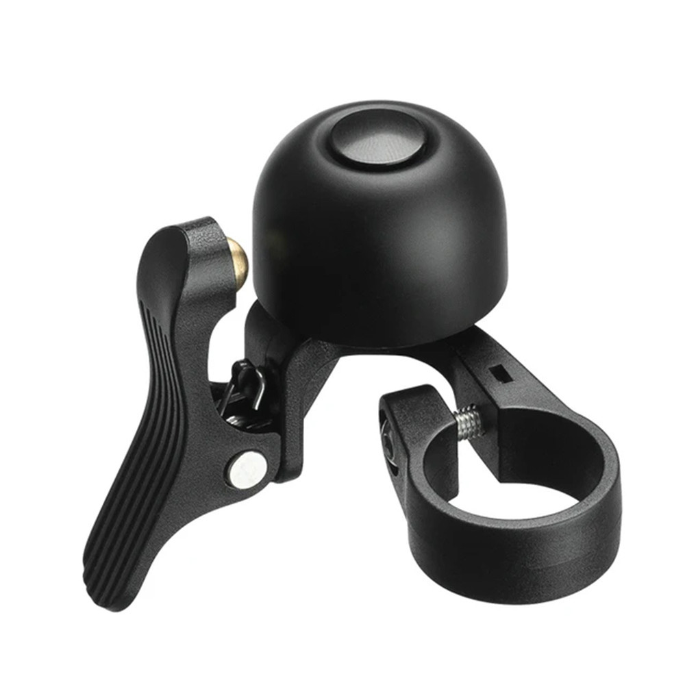 Ringtone de bicicleta no lado direito do volante - preto
