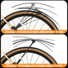 Bicykel Fender Universal Predné predné s nastaviteľnou - čierna