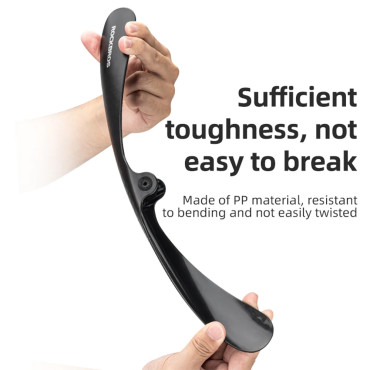 Fender de bicicleta Frente Universal Frente con ajustable - Negro