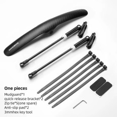 Bicykel Fender Universal Predné predné s nastaviteľnou - čierna