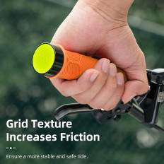 Grips Hands Bicycle Holder TPR med reflekterende - Oransje