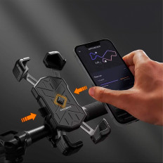 Titolare 4.5-7.2 per rotatorio moto 360 - nero