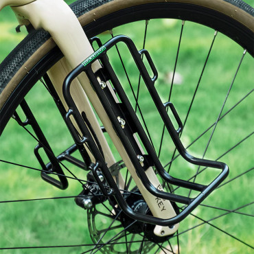 Kolesarska polica za BASU BICYCLE BEK - črna