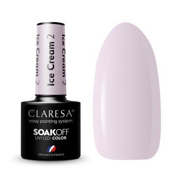CLARESA hibridni lak Ice cream 2 - 5 g — skupaj prikazano