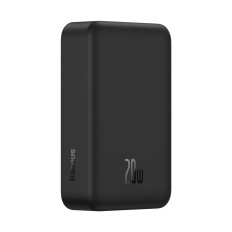 PowerBank Magnetic Mini 20000 MAH 20W + USB-C kabelska črna