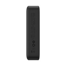 Powerbank Magnetisk Mini 20000 mAH 20W + USB-C Kabel Svart