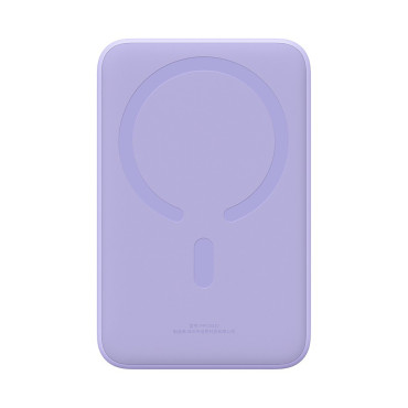 Magnetický Mini 20000 Mah 20W + Purple USB-C kábel