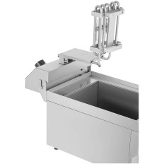 Gastronomisches elektrisches Frittiergerät einstellbar - 10 l 3200 W