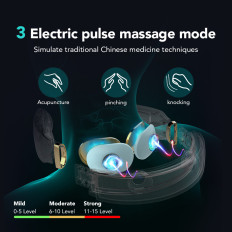 Massager Electrostimulator nek EMS met kompres SKG 4098E wit
