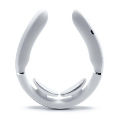 Massager for neck with electrostimulation of Tens EMS and compress SKG 4356E - white