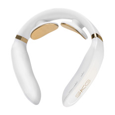 Massager voor nekelektrostimulator TENS EMS met kompres SKG K6E - White