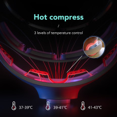 Massager Elecostimulator Tens EMS en Kark con compresa SKG K5 pro - blanco