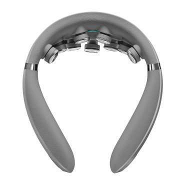 TENS EMS Massager na vratu z rdečo svetlobo in terapijo stiskanja SKG G7 PRO-GRAY