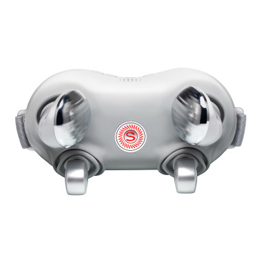 Massager pour le cou avec la compresse et la lumière rouge SKG H7-E - Blanc