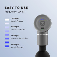 Massager hieronta hieronta 4 päätä koko keholle SKG F3-FI - harmaa