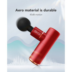 Massager Massage Massage 4 Hoofden voor het hele lichaam SKG F3-en - rood