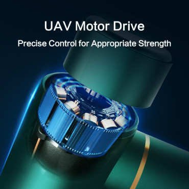 Massager massage massage 4 heads for the whole body SKG F3-en - Green