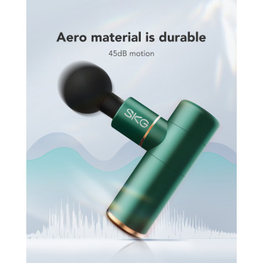 Massager Massage Massage 4 cabezas para todo el cuerpo. SKG F3-en - verde