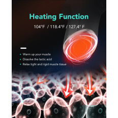 Massager Massager 3 cabezas para todo el cuerpo. SKG F5-en - gris