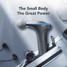 Massager Massage Massage 4 Hoofden voor het hele lichaam SKG F7-EN - GRIJS