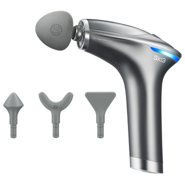 Massage massagem massagem 4 cabeças para todo o corpo SKG X7-e - cinza