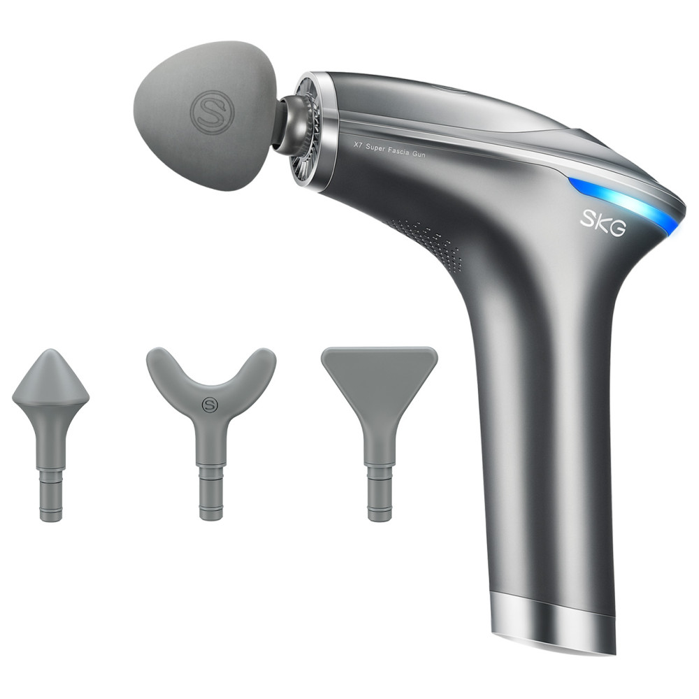 Massager Massage Massage 4 cabezas para todo el cuerpo. SKG X7-e - gris Massager Massage Massage 4 cabezas para todo el cuerpo. SKG X7-e - gris