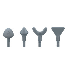 Massager massage massage 4 heads for the whole body SKG X7-E - gray