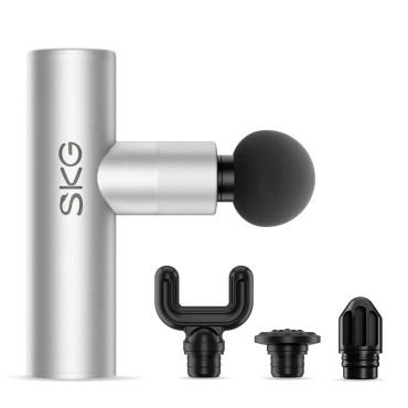 Massager masāžas masāža 4 galvas visai ķermenim SKG F3 Lite - sudrabs