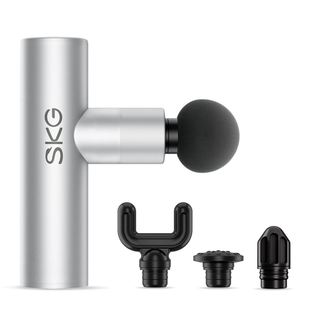 Massage massagem massagem 4 cabeças para todo o corpo SKG F3 Lite - Prata Massage massagem massagem 4 cabeças para todo o corpo SKG F3 Lite - Prata