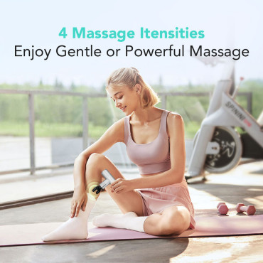 Massager massage massage 4 heads for the whole body SKG F3 Lite - Silver