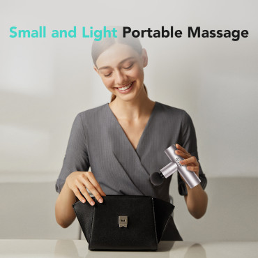 Massager massage massage 4 heads for the whole body SKG F3 Lite - Silver