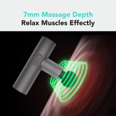 Massager massage massage 4 heads for the whole body SKG F3 Lite - Silver