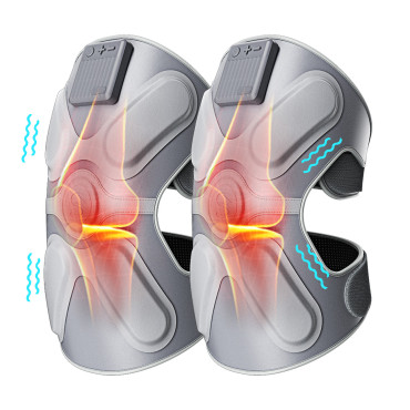 2X massager på knæleddets...