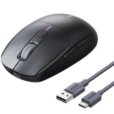 Bežični Bluetooth miš 5,0 USB 2.4GHz - Crna