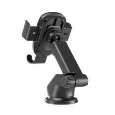 Alça de carro gravitacional com carregador de indução 15w no cockpit - preto