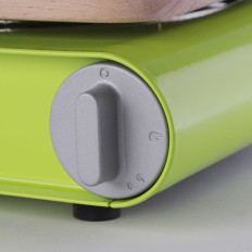 Gas Bender Lux + BUCKA COVER COVER LPG 3kW - Green Cocking Board