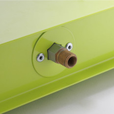 Dujų bendrovės LUX + Bucka dangtelis Cover LPG 3KW - Žalioji schemų lenta