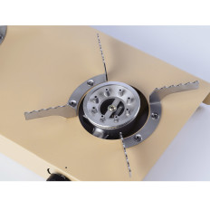Gāzes kempings kniedes LPG 3kW - smiltis