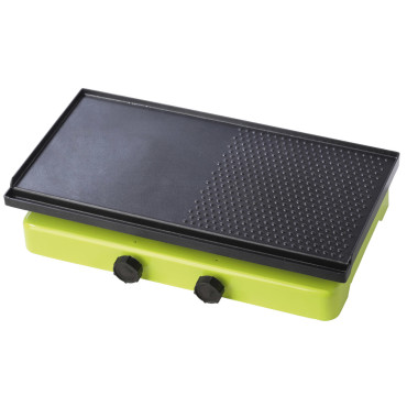 Πλέγμα μη μπάρμπεκιου Duo για μια τουριστική σόμπα