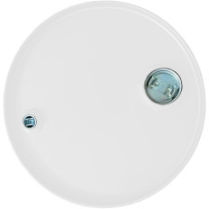 Metallist terasest barrel Th 60L korgid 2 ja 3/4 - valge