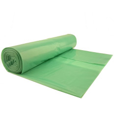 Vuilniszakken dikke 50 micro. Duurzame rol 25pcs. - Groen 120L
