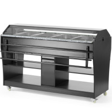 Barm Bamari küte sümbolite jaoks valgustuse kasti 4 GN konteinerid 1/1 30-90C 2000