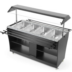 Barm Bamar verwarming voor problemen met verlichtingsdoos 4 GN-containers 1/1 30-90c 2000