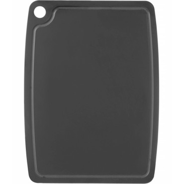 Tábua de corte de fibra de árvore 300 x 235 mm - Preto