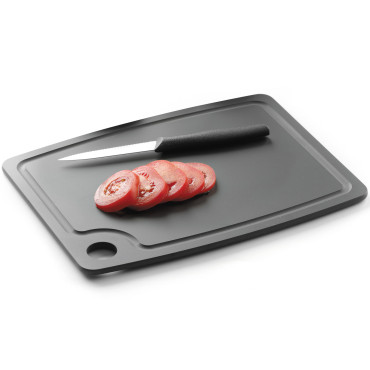 Wood fiber cutting board 370 x 275 mm-black